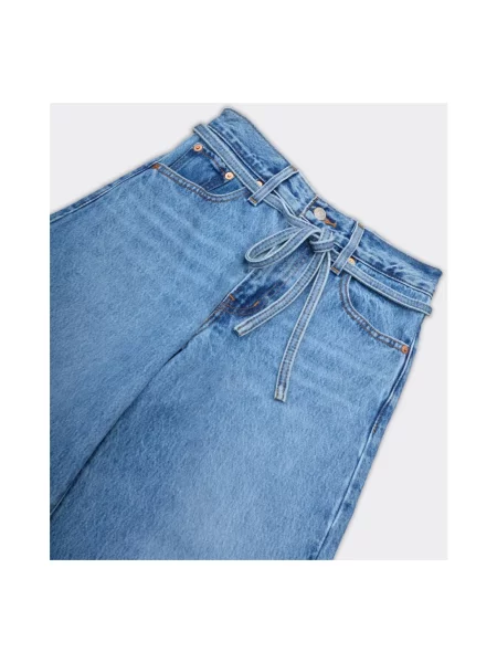 Proste jeansy Levi's niebieskie