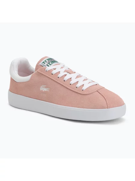 Încălțăminte pentru femei Lacoste Baseshot pink/white alb