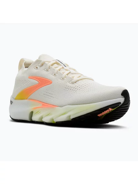 Încălțăminte de alergare pentru femei Brooks Glycerin Flex white/peach/nightlife alb