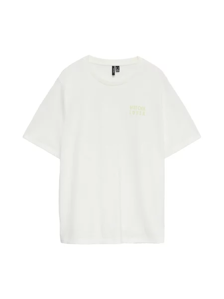 VERO MODA Tricou supradimensional VMZANDRA CATY verde stuf alb