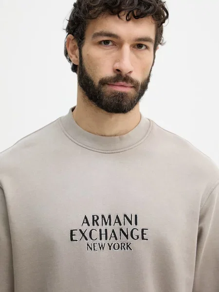 Armani Exchange melegítőfelső bézs