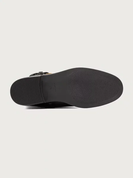 MICHAEL Michael Kors чоботи шкіряні Beverly Flat Boot