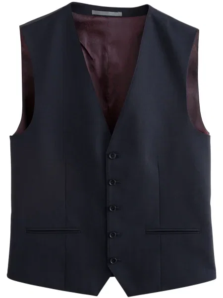 Next Vestă de costum Nova Fides bleumarin