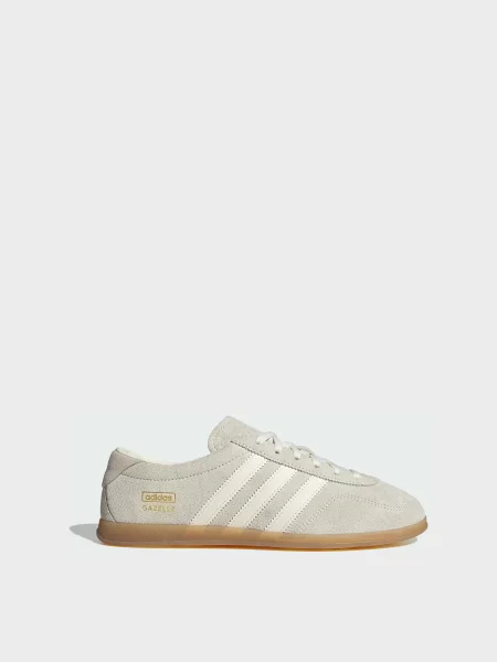 Кеди низькі adidas Gazelle комбінований верх бежевий