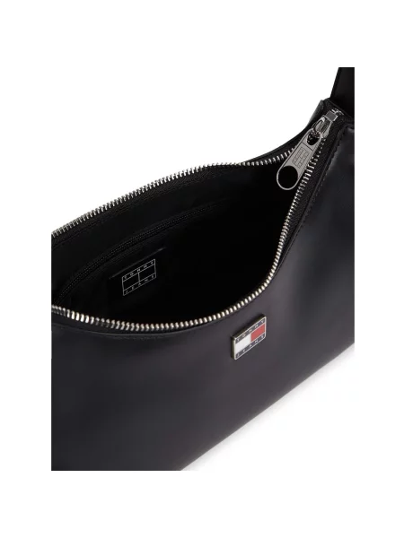 Pandantiv Tommy Jeans din piele negru