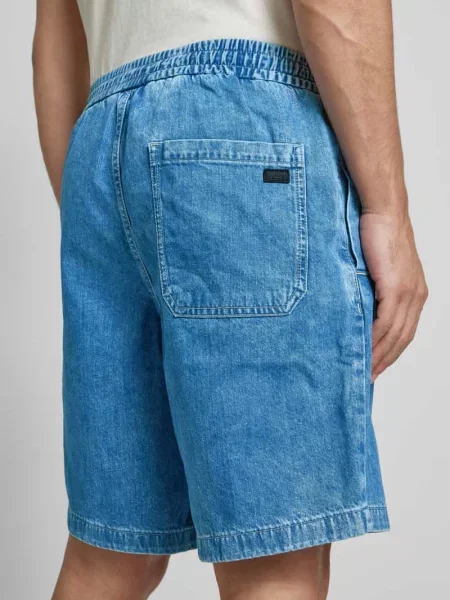 Szorty jeansowe Boss Orange niebieskie