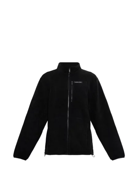 Pulover Canada Goose cu autograf negru