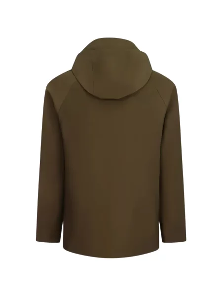 Bunda Woolrich s kapucí zelená