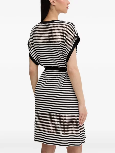 Cu centură rochie mini Liu Jo alb