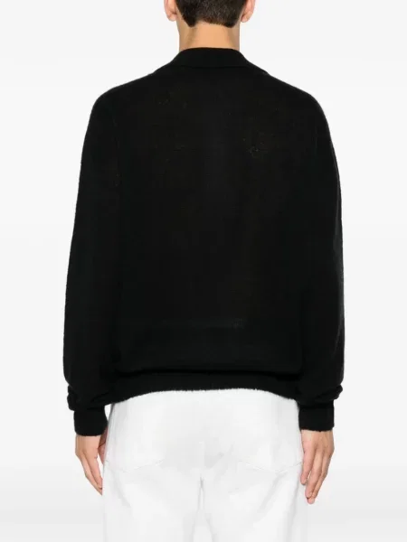 Pulover Tom Ford cu decolteu în V negru