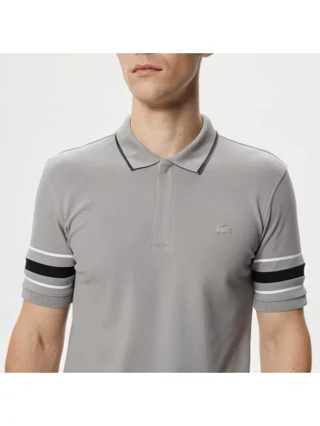 Lacoste Unisex Polo szara