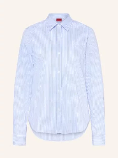 Hugo Košile The Essential Shirt tmavě modrá bílá