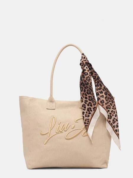 Liu Jo torba plażowa beżowa
