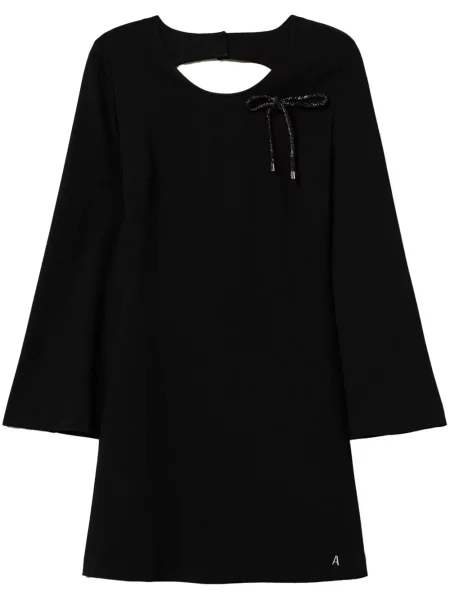 Mała mały sukienka mini Twinset garniturowa czarna