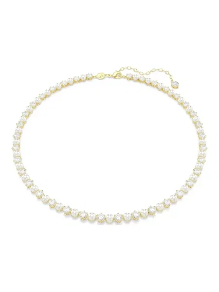 Naszyjnik Swarovski do tenisa żółty