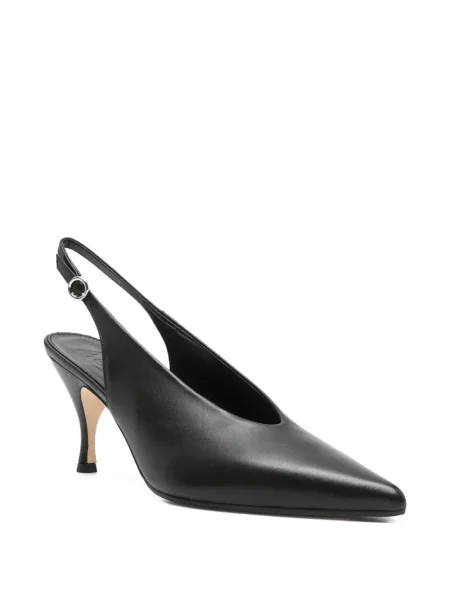 Pantofi cu toc Aeyde slingback negru