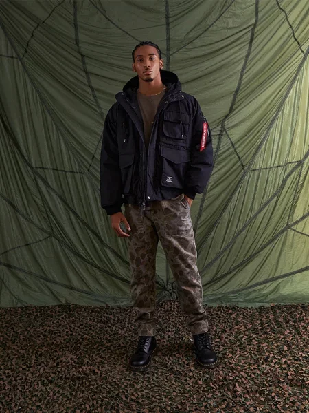 Alpha Industries Бомбер чорний