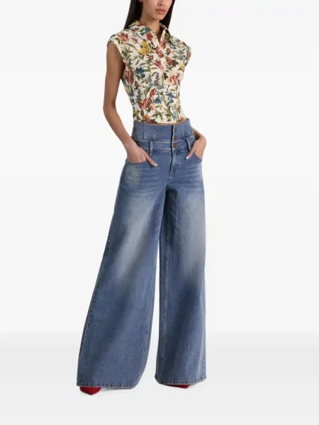 Top Alice + Olivia cu model floral cu imagine