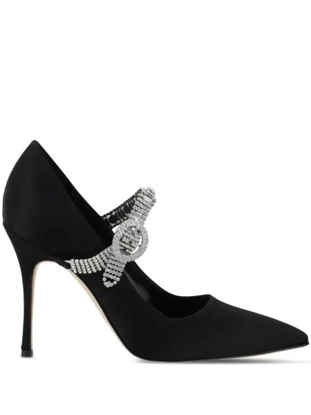 Pantofi cu toc Manolo Blahnik negru