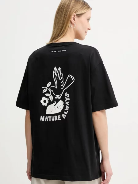 Kratka majica Samsoe Samsoe SANATURE črna