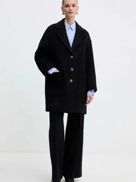 Пальто з додаванням вовни MAX&Co. чорний