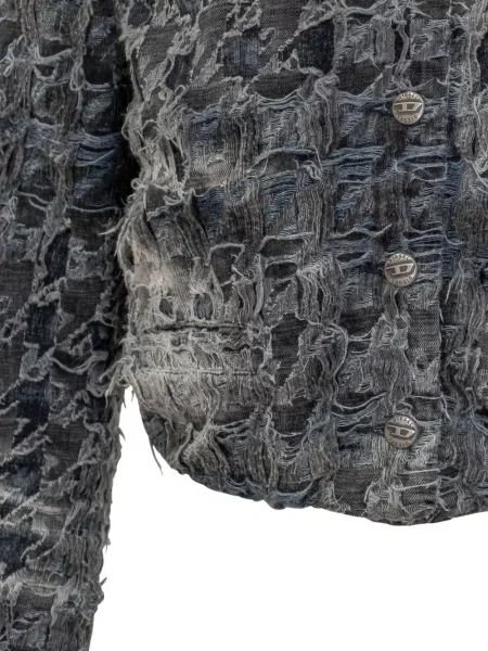 Geacă de blugi Diesel negru