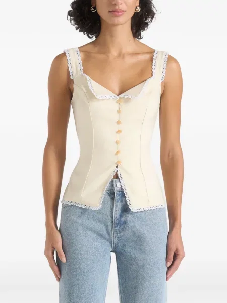 Top Manière De Voir din dantelă