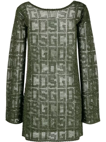 Rochie Gcds tricotate verde