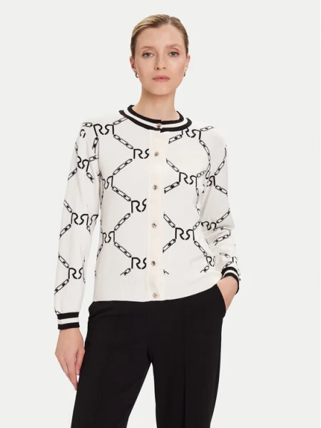 Rinascimento Cardigan alb