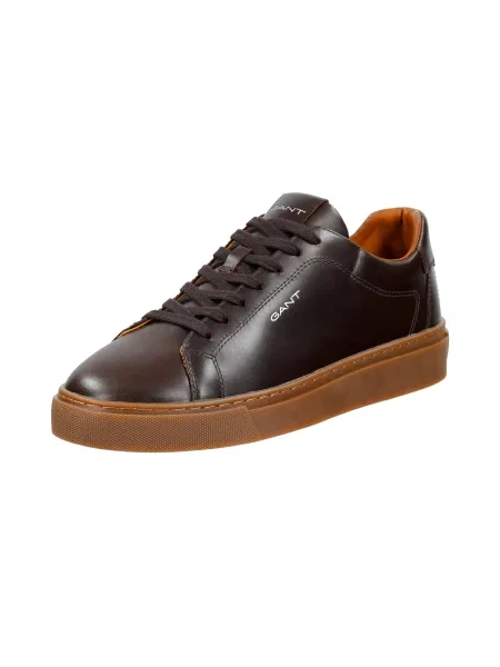 Sneakerși Gant din piele maro