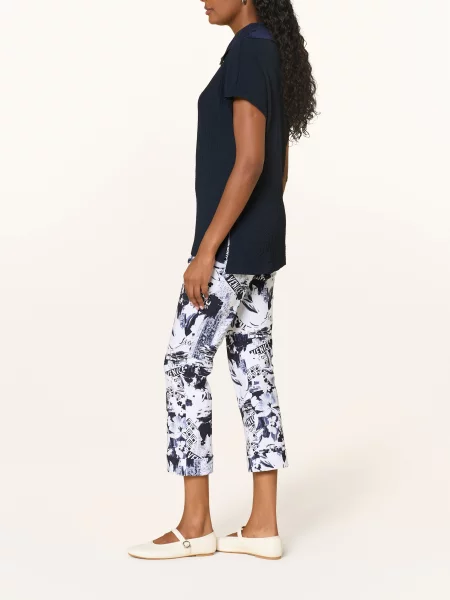 Joseph Ribkoff Spodnie blau białe