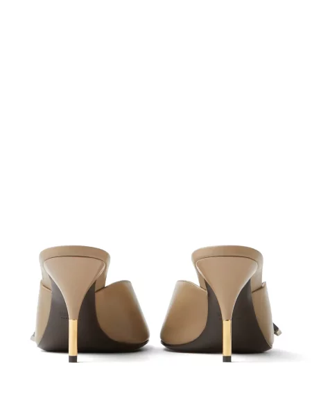 Papuci tip mules Versace din piele