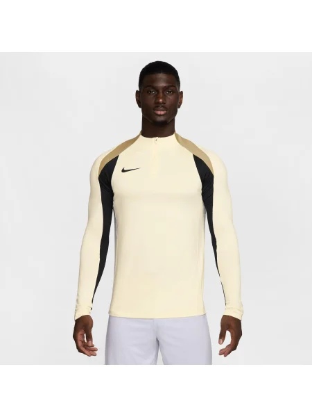 NIKE Funkcionalna majica Strike Drill kamela / črna / off-bela bela