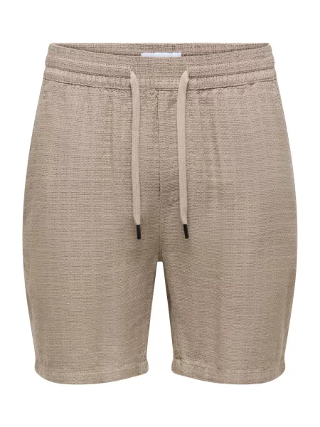 Only & Sons Pantaloni ONSTel kitt alb