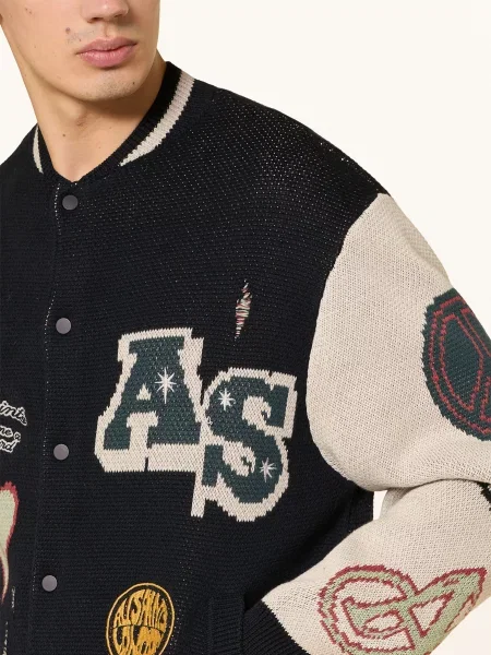 Allsaints Kardigan schwarz czarny