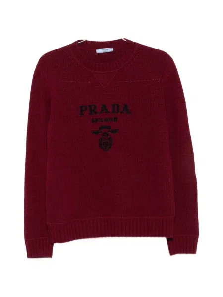 Pulover Prada cu autograf roșu