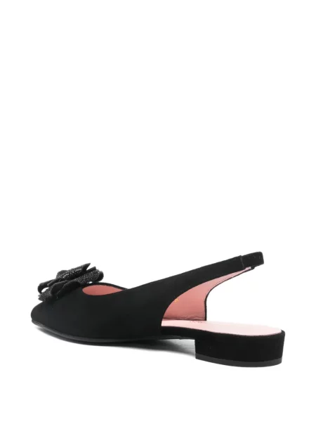 Pantofi cu toc Pretty Ballerinas fără toc negru