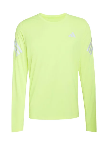 ADIDAS PERFORMANCE Tricou funcțional Iconic deschis / argintiu galben