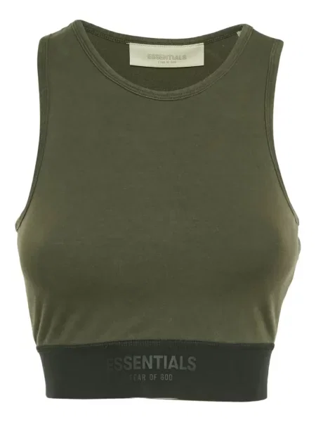 Cropp top Fear Of God Essentials verde