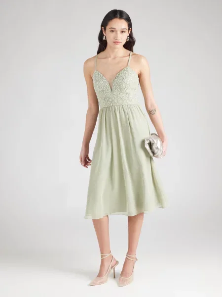 Laona Rochie de cocktail mentă verde