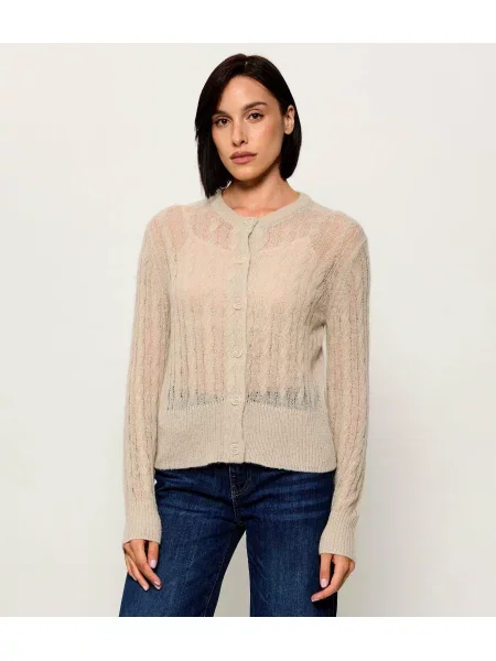 Joop! De lână cardigan Kalpas bej