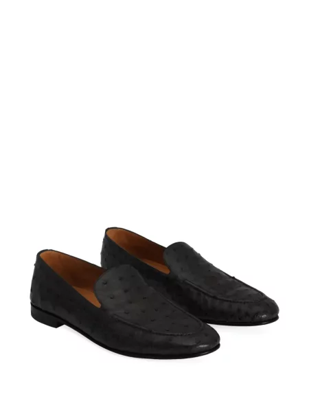 Pantofi loafer Dolce & Gabbana din piele slip-on negru