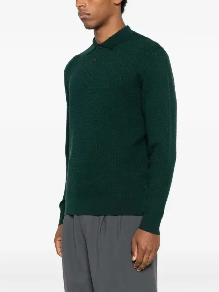 Polo Diktat tricotate verde