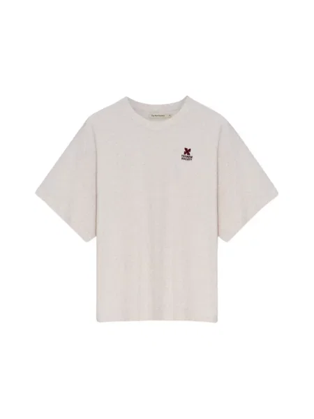 Koszulka The New Society z autografem beżowa