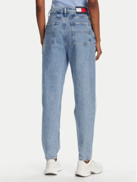 Tommy Jeans Farmer Mom Fit kék