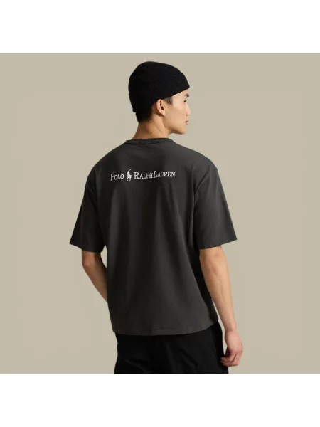 Polo Ralph Lauren t-shirt JERSEY czarna