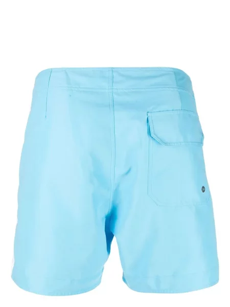 Slip de baie Palm Angels cu broderie albastru
