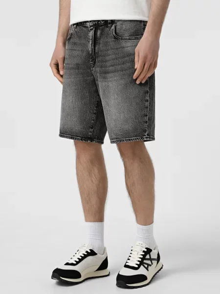 Шорти джинсові Armani Exchange сірий