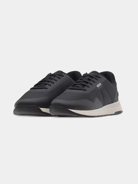 Sneakerși Boss negru