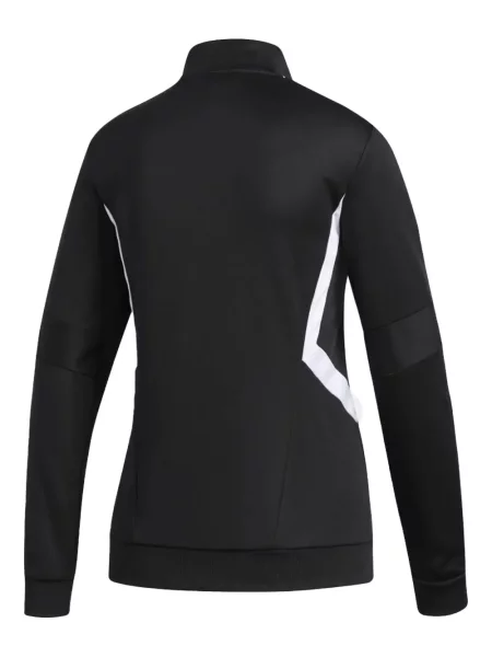 Pruhované krajkové pruhované tričko Adidas s vázáním šedé